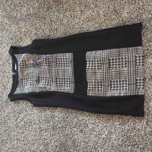 Black And Gray Dress